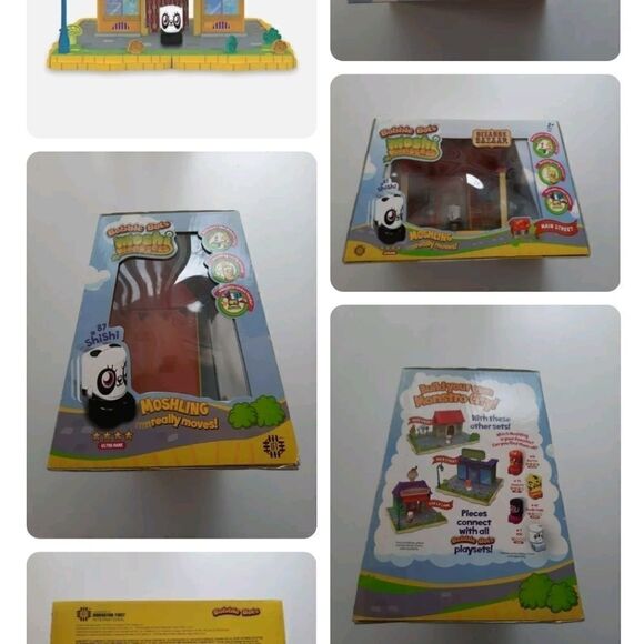 𝅺MOSHI Monsters Bizarre Bazaar Bobble Bots #87 ShiShi Ultra Rare (New) Toy - Picture 2 of 2